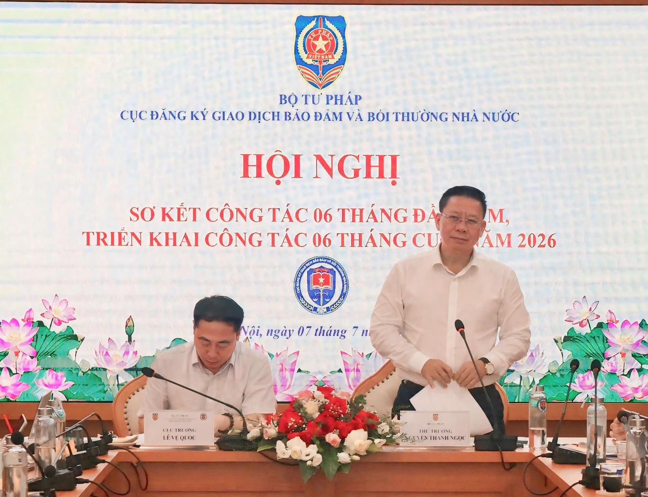 Thứ trưởng Nguyễn Thanh Ngọc phát biểu chỉ đạo