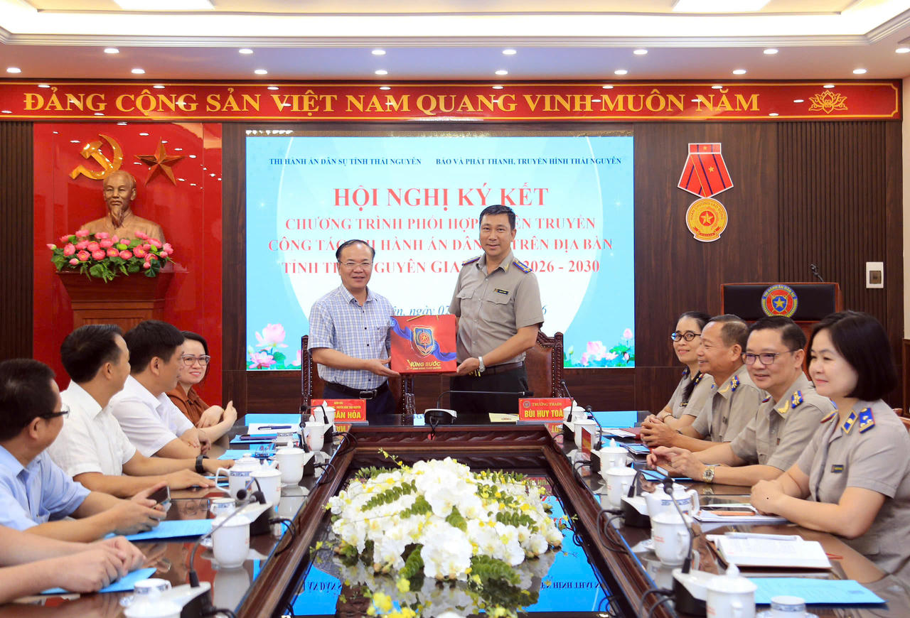 Từ “đưa tin” đến “đồng hành”: Thái Nguyên đổi mới cách làm truyền thông trong thi hành án dân sự
