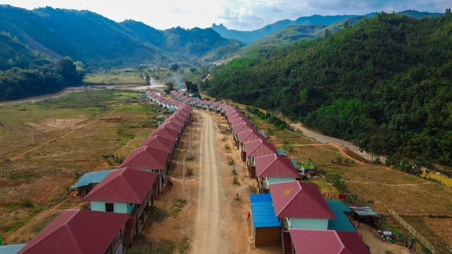 Một góc xã Hướng Lập.