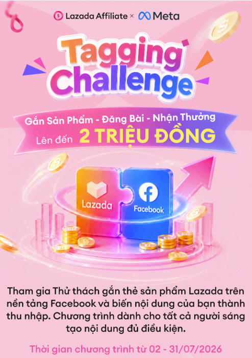 Lazada gia nhập chương trình đối tác tiếp thị liên kết của Meta, thúc đẩy trải nghiệm mua sắm qua mạng xã hội tại Đông Nam Á