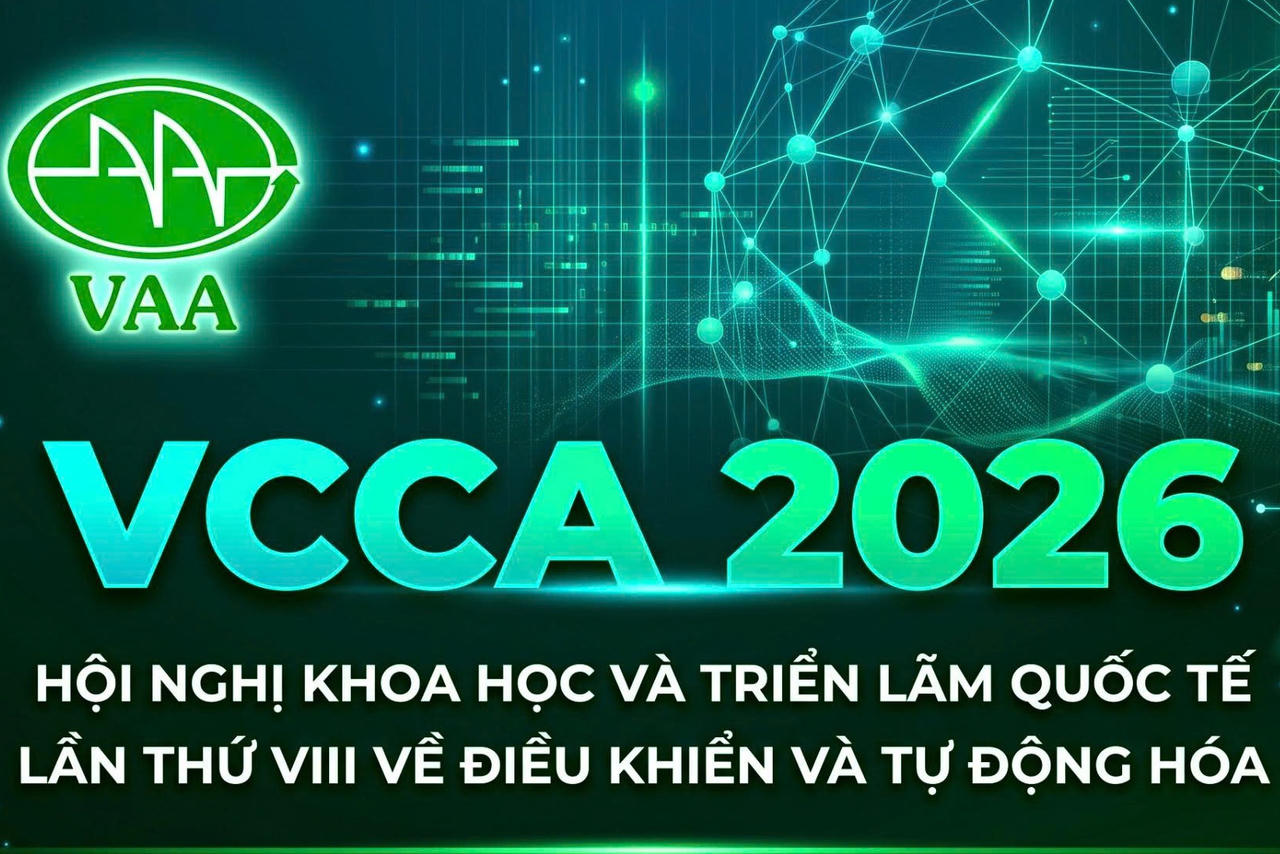 VCCA 2026 sẽ quy tụ hơn 150 công trình khoa học về tự động hóa, robot và AI