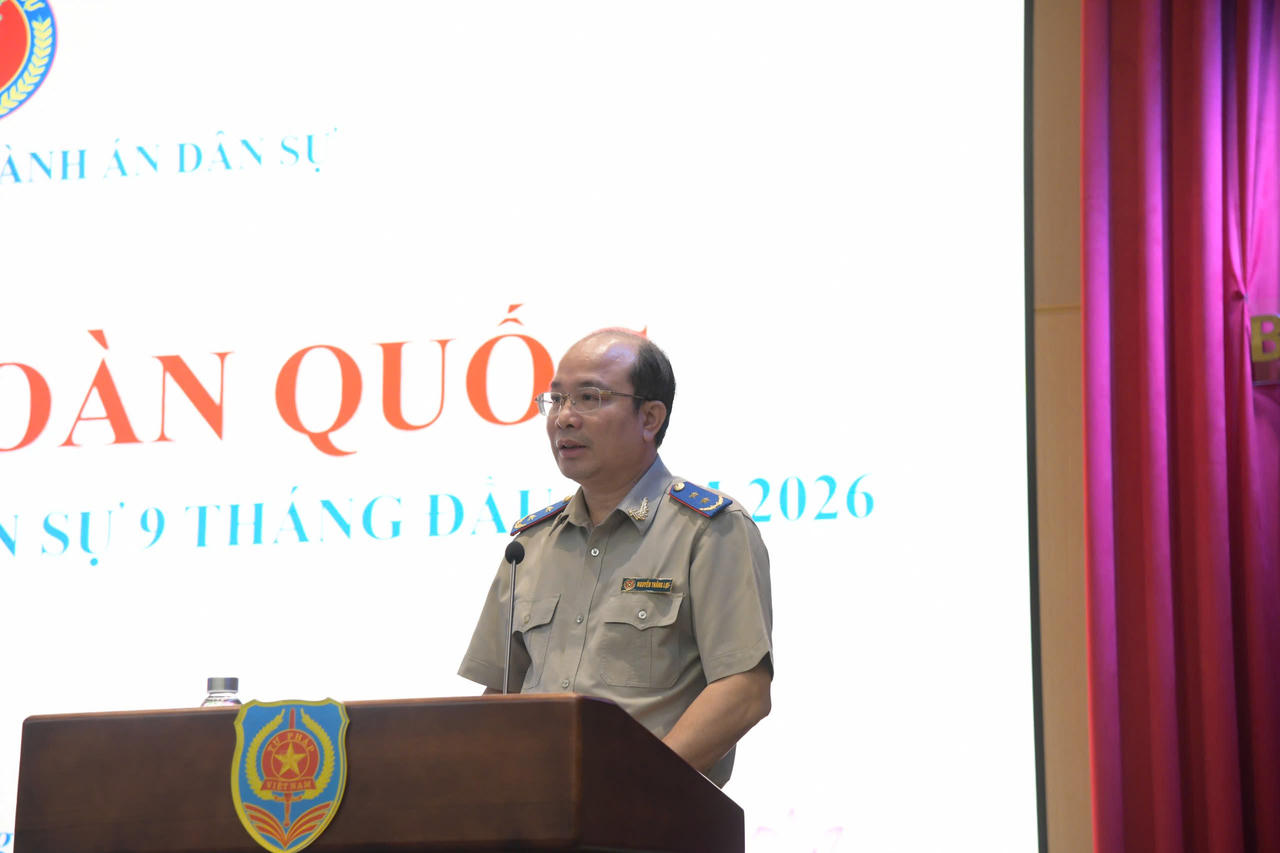Cục trưởng Nguyễn Thắng Lợi tiếp thu các ý kiến chỉ đạo của Thứ trưởng Mai Lương Khôi.