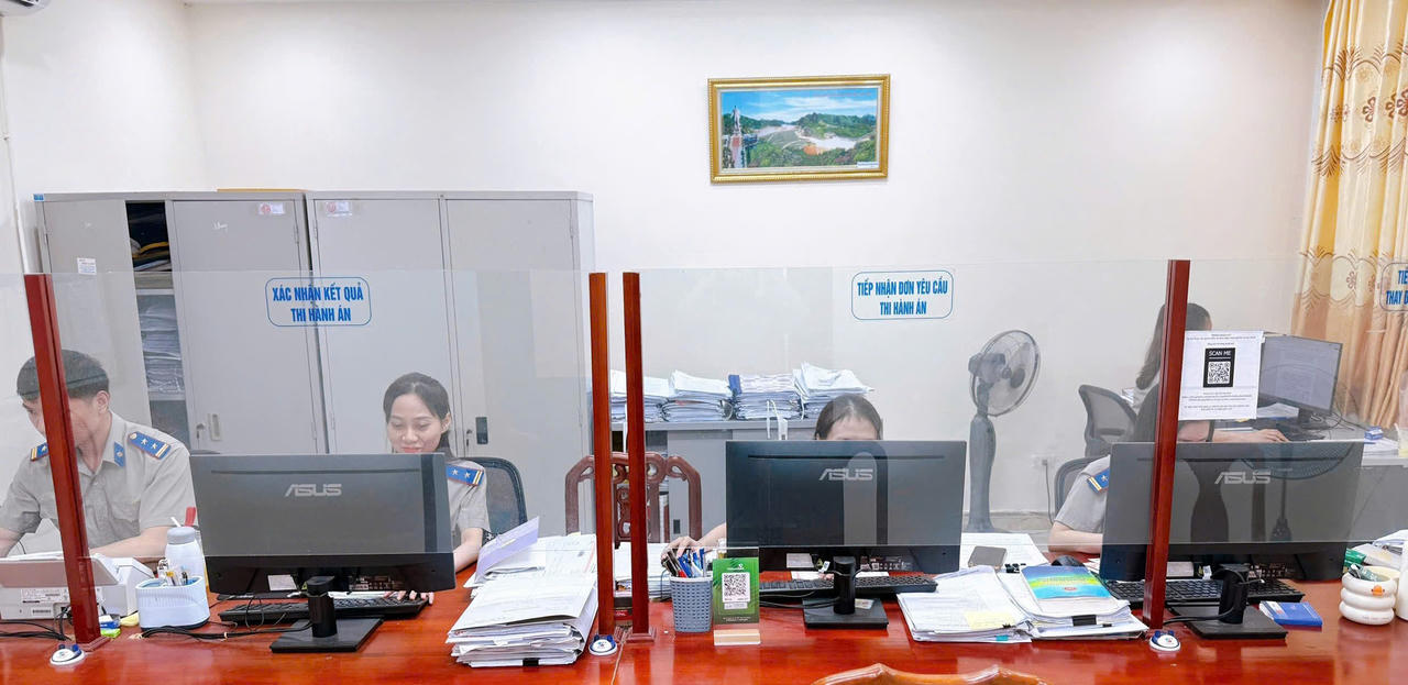 Việc ứng dụng công nghệ số góp phần xây dựng nền hành chính Tư pháp chuyên nghiệp, hiện đại, thân thiện.