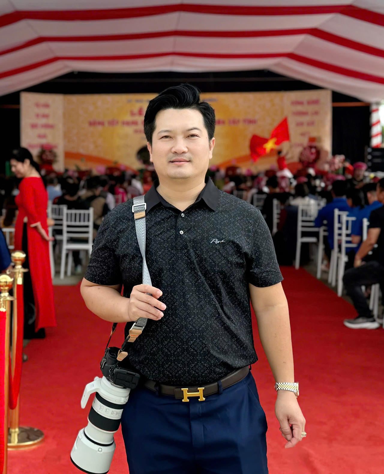 Nhà báo Nguyễn Hải. (Ảnh: Phạm Diệu)
