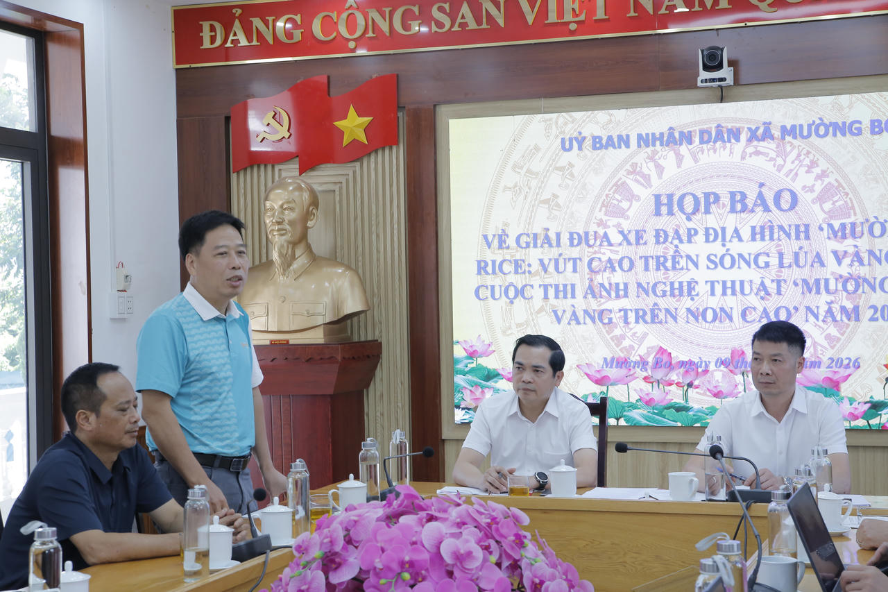 Mường Bo vào mùa vàng, sẵn sàng cho giải đua xe đạp địa hình "Vút bay trên sóng lúa vàng"