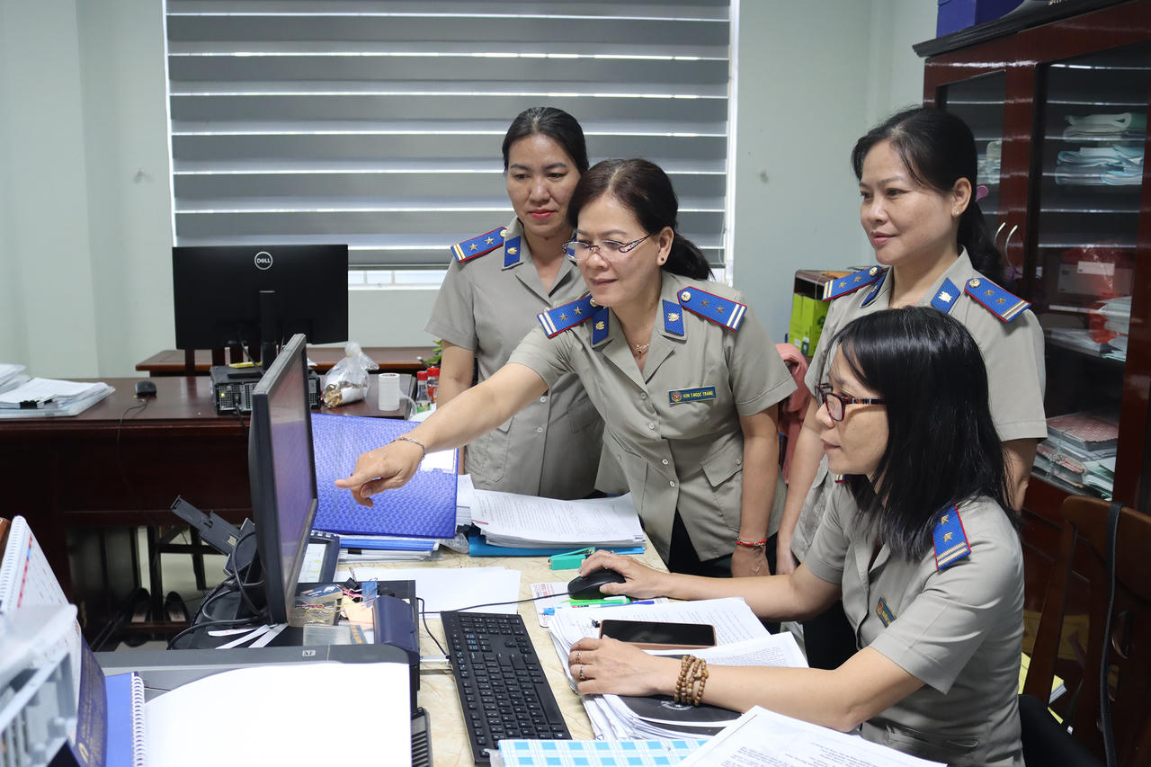 Báo Pháp luật Việt Nam xây dựng mới không gian THADS. (Ảnh: Khánh Hà)