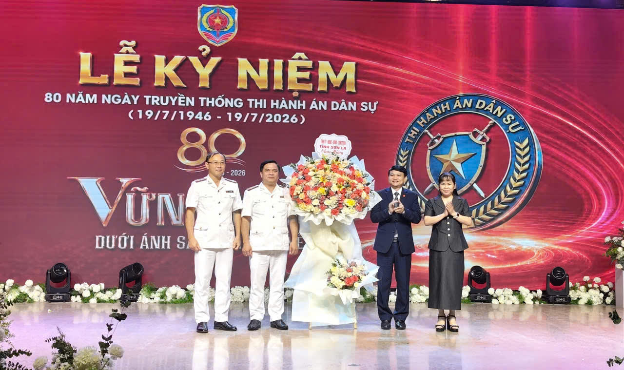 Thi hành án dân sự Sơn La phát huy truyền thống 80 năm xây dựng và phát triển