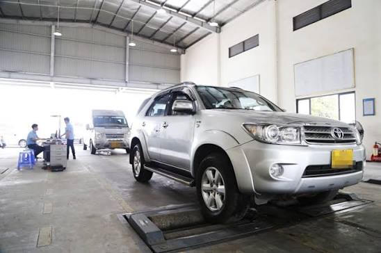 Xe thiếu dụng cụ phá kính thoát hiểm có thể bị trượt đăng kiểm