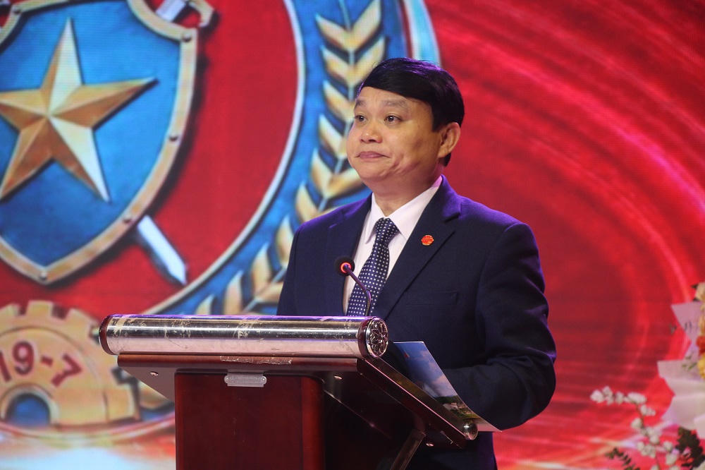Ông Đặng Ngọc Hậu, Phó Chủ tịch UBND tỉnh Sơn La phát biểu tại buổi lễ.