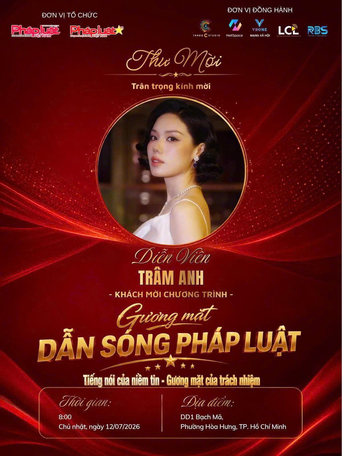 Đoàn làm phim Mật Mã Đông Dương đồng hành cùng chương trình Gương mặt Dẫn sóng Pháp luật 2026