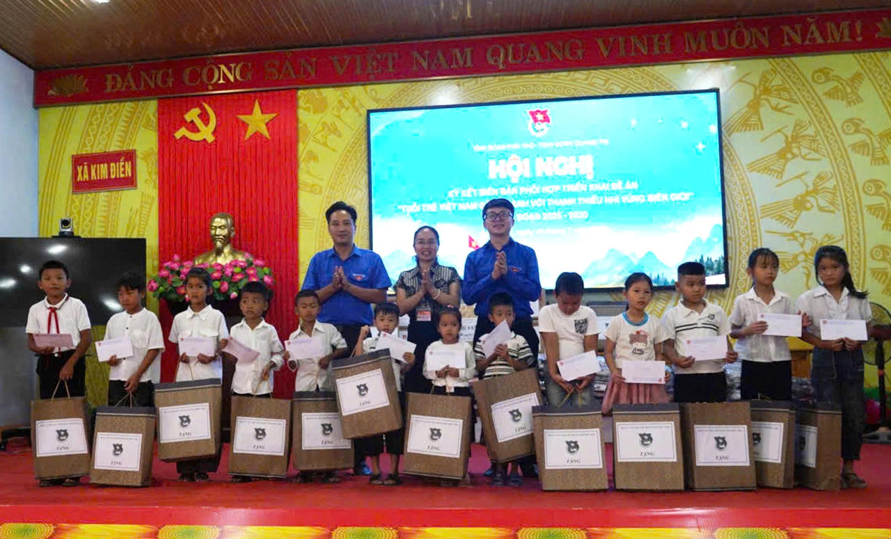 Tuổi trẻ Quảng Trị và Phú Thọ chung sức chăm lo thanh thiếu nhi vùng biên giới