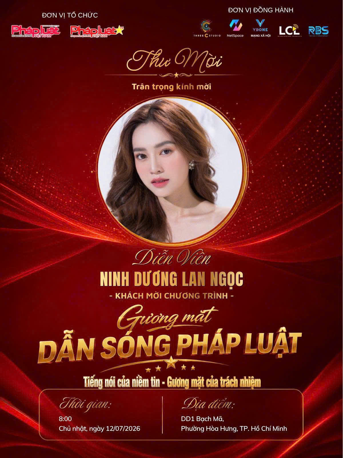 Đoàn làm phim Mật Mã Đông Dương đồng hành cùng chương trình Gương mặt Dẫn sóng Pháp luật 2026
