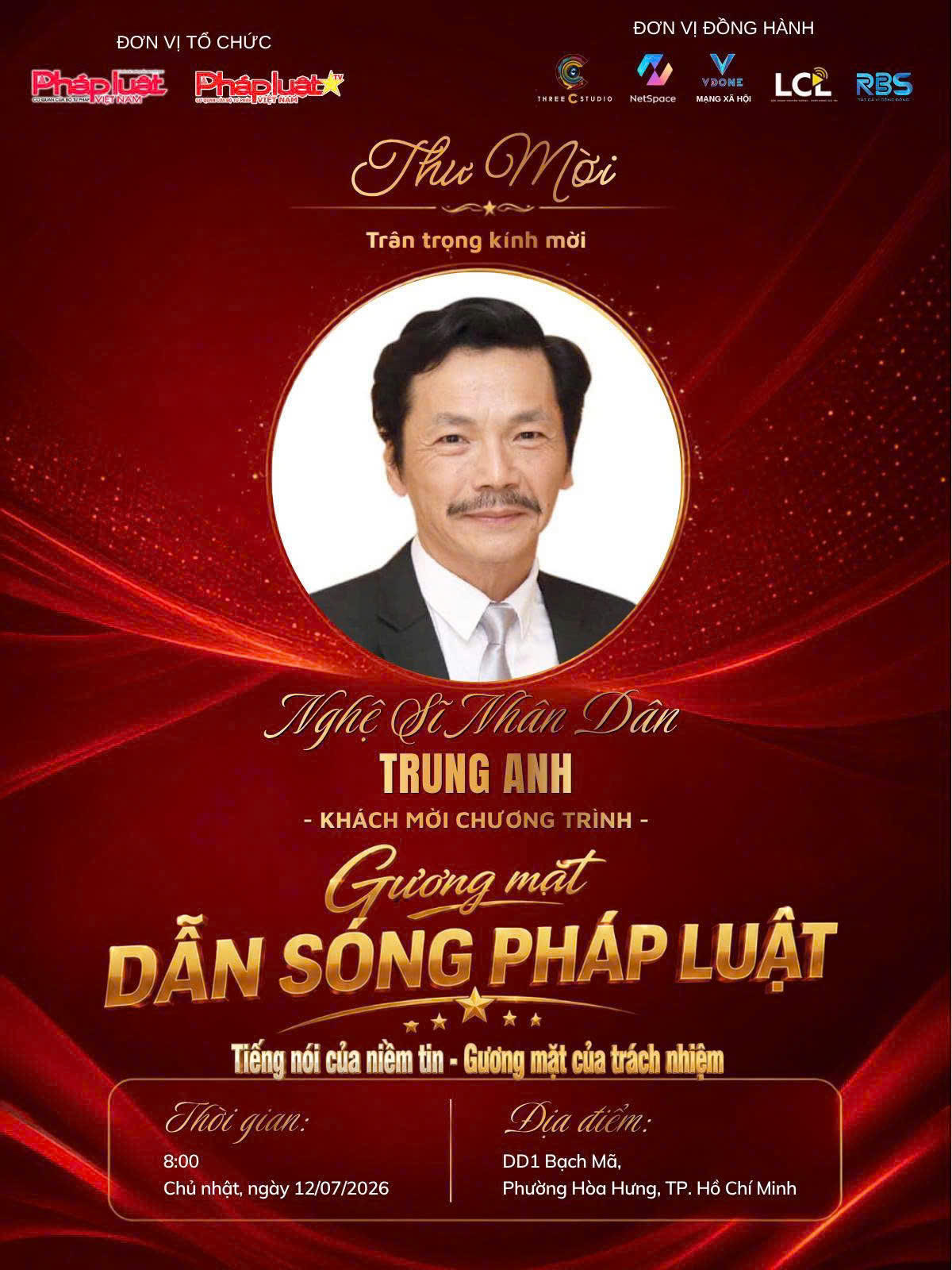 Đoàn làm phim Mật Mã Đông Dương đồng hành cùng chương trình Gương mặt Dẫn sóng Pháp luật 2026