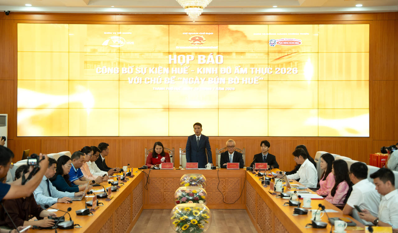 Chương trình Huế - Kinh đô ẩm thực sẽ diễn ra từ ngày 23 - 26/7/2026