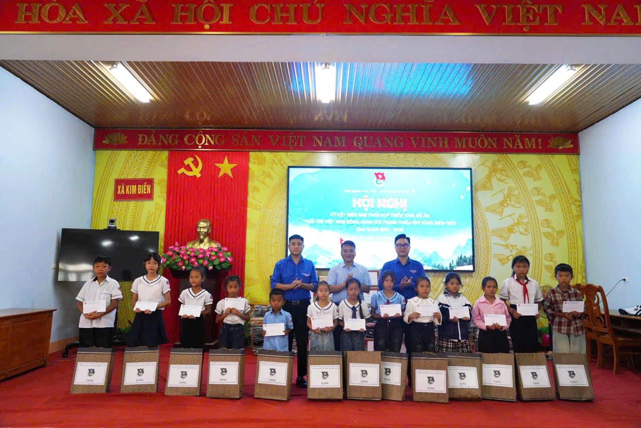 Tuổi trẻ Quảng Trị và Phú Thọ chung sức chăm lo thanh thiếu nhi vùng biên giới