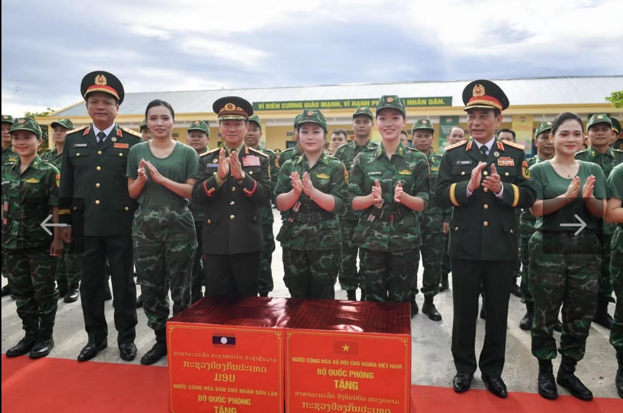 Giao lưu Hữu nghị Quốc phòng Biên giới: Thắt chặt tình hữu nghị 2 nước Việt Nam – Lào