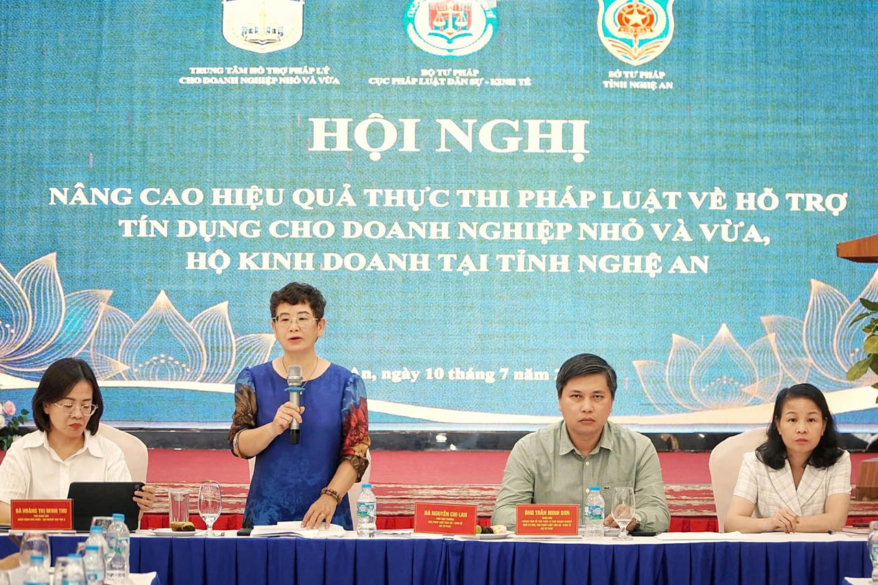 Nâng cao hiệu quả thực thi pháp luật để doanh nghiệp nhỏ và vừa dễ tiếp cận tín dụng tại Nghệ An