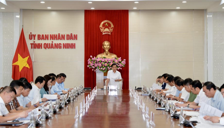 Đoàn công tác của Ủy ban Kiểm tra Trung ương làm việc với tỉnh Quảng Ninh