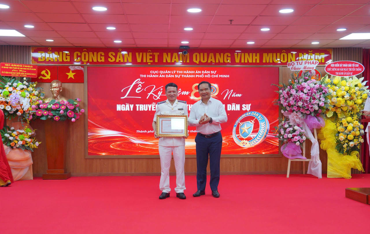 Thi hành án dân sự TP HCM: 80 năm giữ nghiêm kỷ cương pháp luật, tiên phong chuyển đổi số