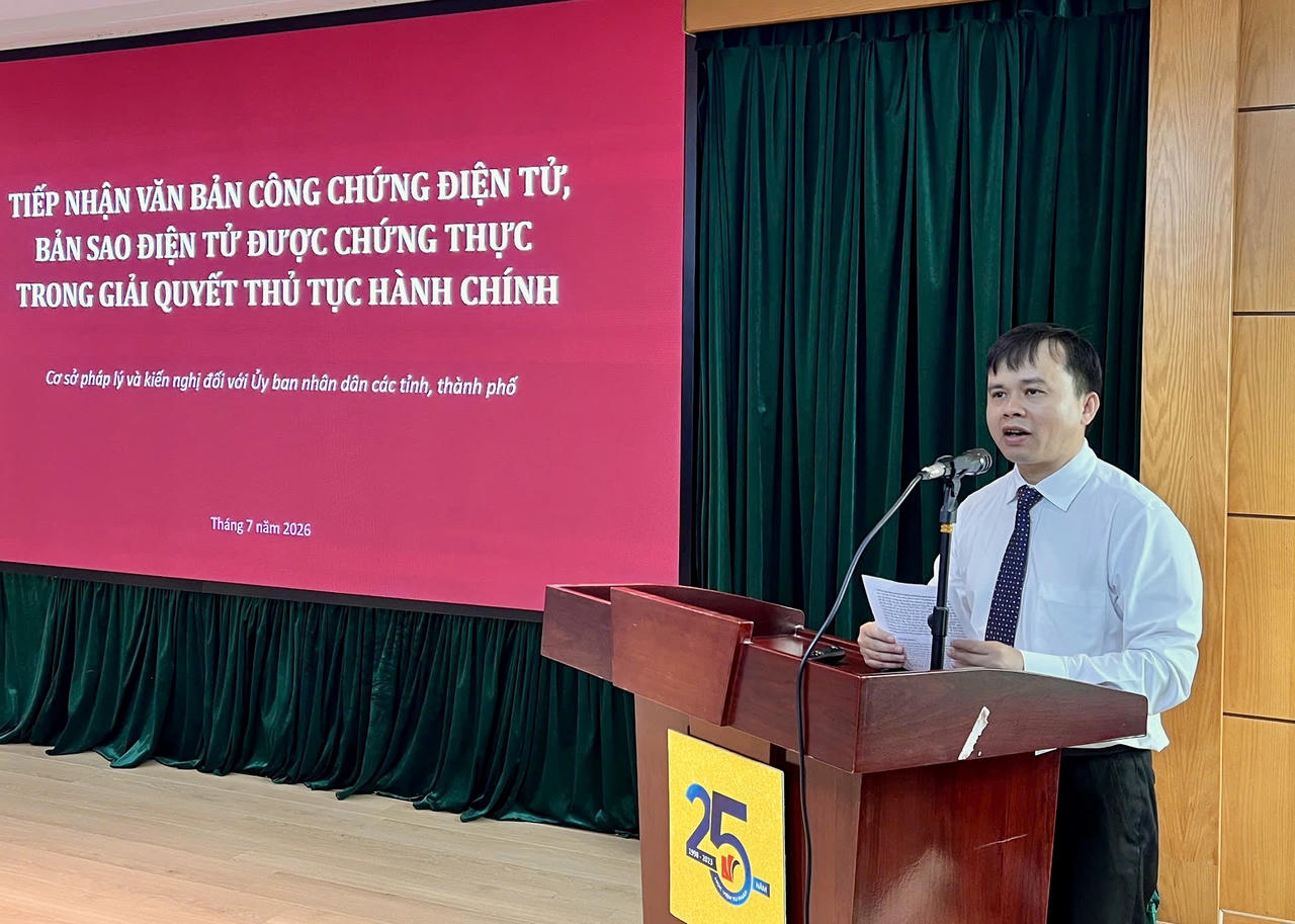 ThS. Đào Duy An, Phó Chủ tịch Thường trực Hiệp hội Công chứng viên Việt Nam chia sẻ.