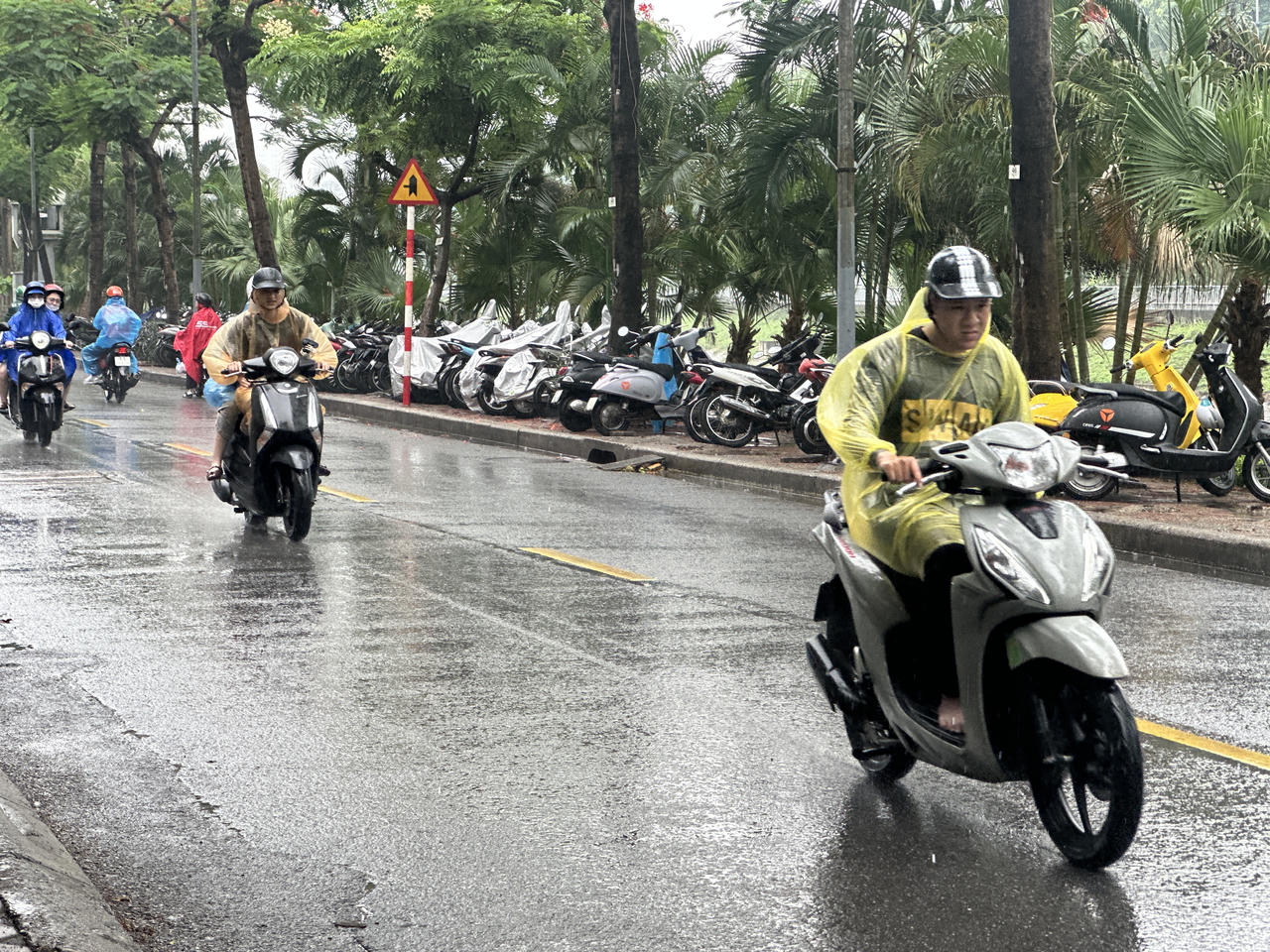 Miền Bắc đón mưa lớn diện rộng