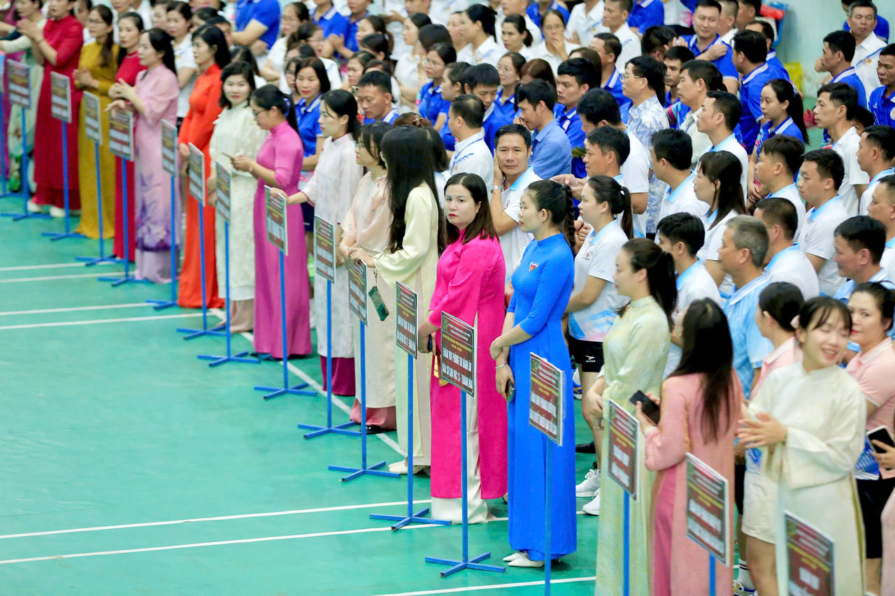 Các vận động viên thể hiện sẵn sàng bước vào thi đấu