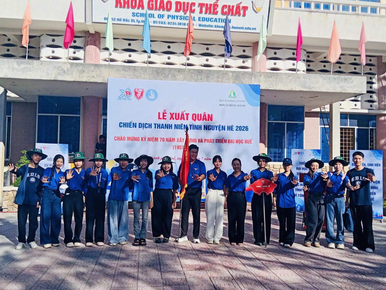 Hơn 1.200 sinh viên Đại học Huế ra quân Chiến dịch Thanh niên tình nguyện hè 2026