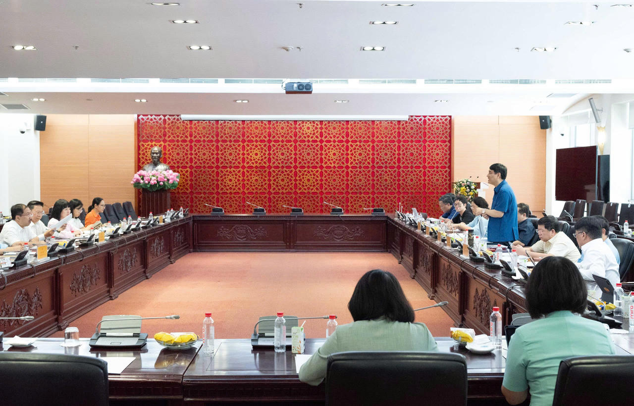 Họp mở rộng thẩm tra sơ bộ dự án Luật Hòa giải ở cơ sở (sửa đổi)
