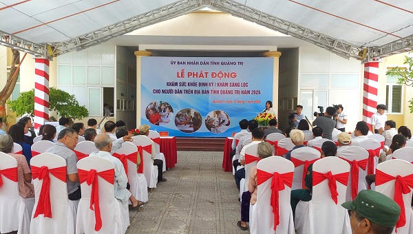 Quảng Trị phát động chiến dịch khám sức khỏe toàn dân, số hóa dữ liệu trên VNeID