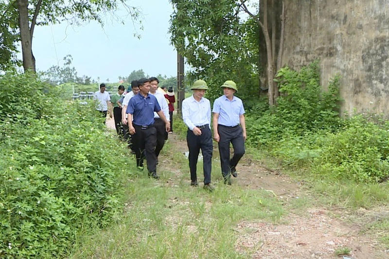 Xã Phúc Thọ (Hà Nội): Tăng cường kiểm tra các dự án trọng điểm, quyết tâm bảo đảm tiến độ và chất lượng công trình