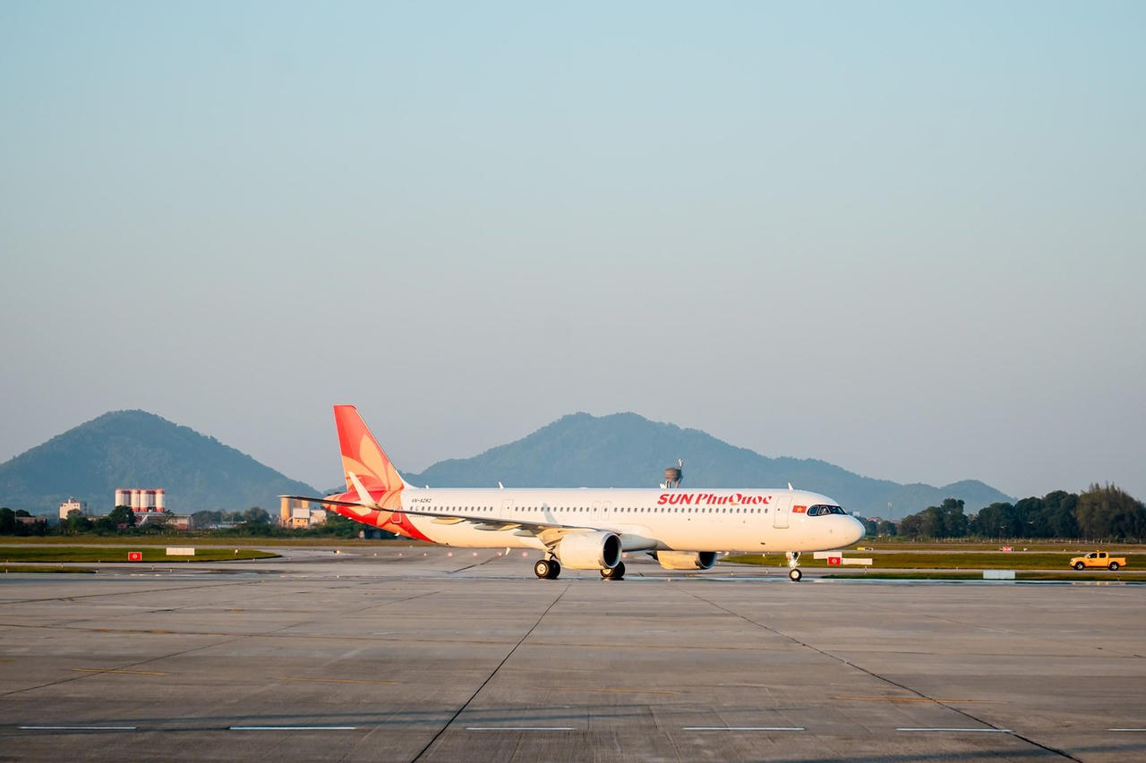 Sun PhuQuoc Airways đưa vào khai thác hai đường bay kết nối Hải Phòng