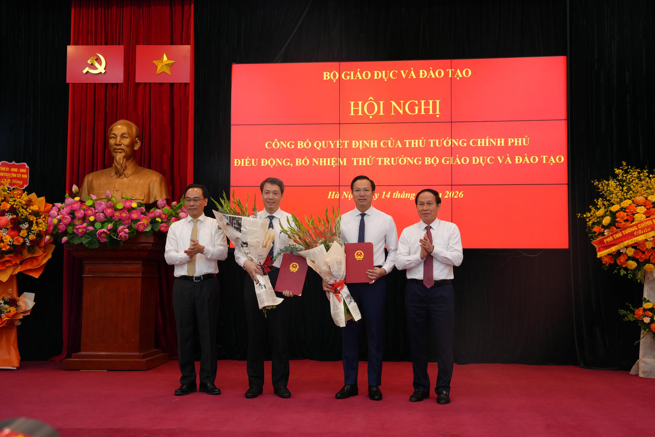 Tiến sỹ Đoàn Trung Kiên giữ chức Thứ trưởng Bộ Giáo dục và Đào tạo