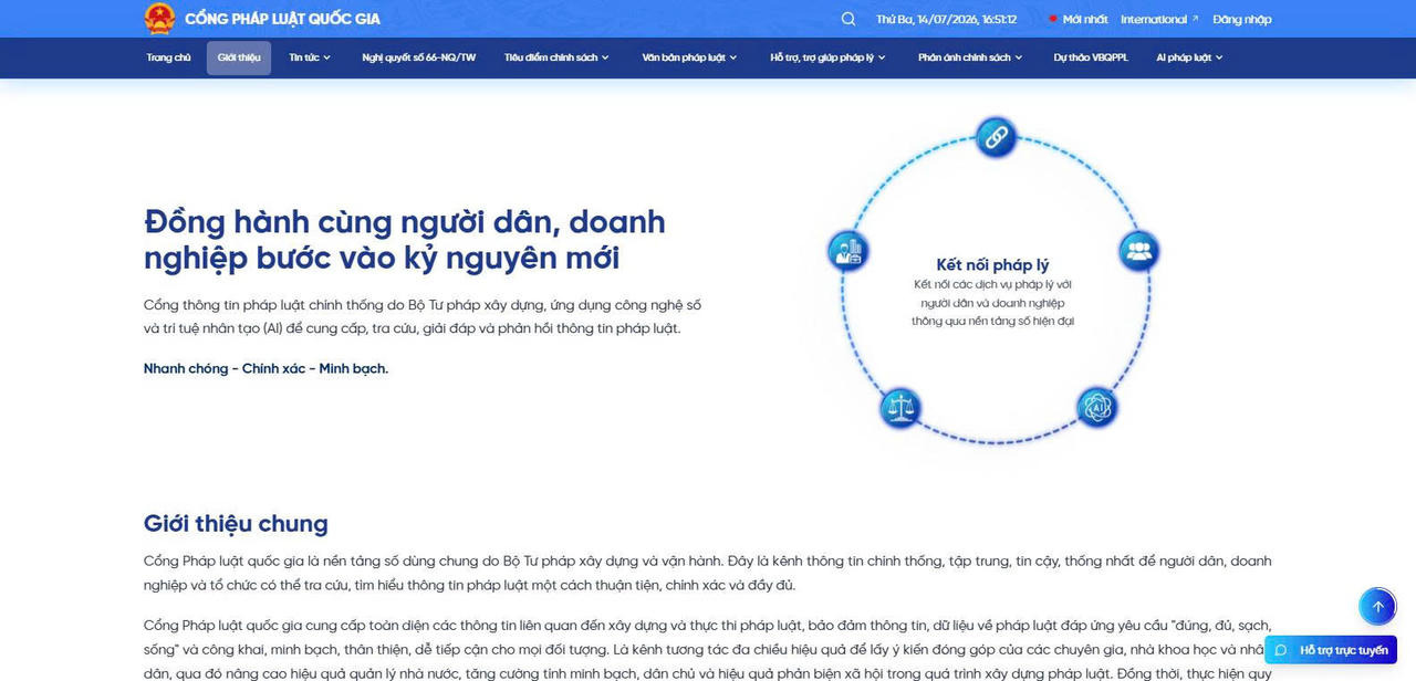 Thủ tướng Chính phủ ban hành hai quyết định quan trọng về phát triển Cổng Pháp luật quốc gia