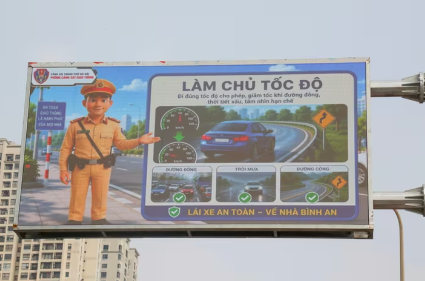 Việc đưa vào vận hành hệ thống màn hình Led giúp người dân chủ động điều hướng giao thông phù hợp