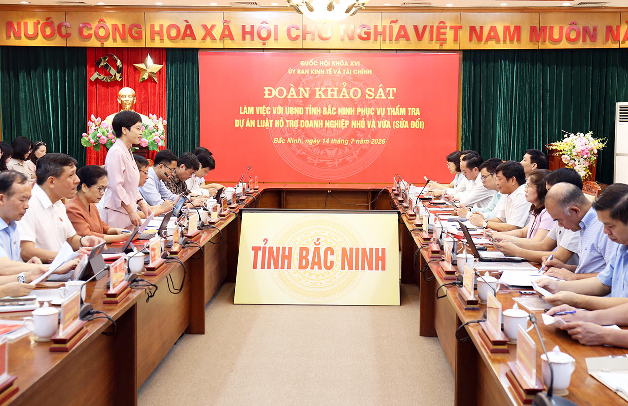Bắc Ninh kiến nghị nhiều cơ chế mới hỗ trợ doanh nghiệp nhỏ và vừa