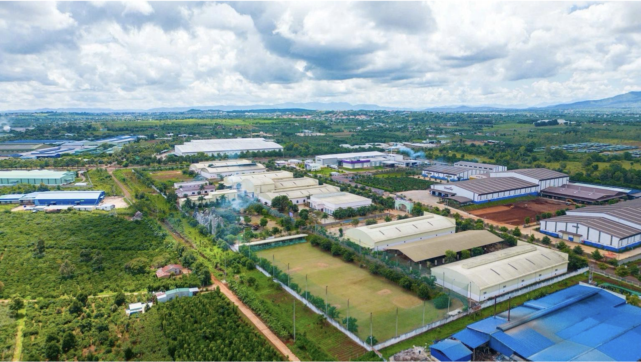 Cụm nhà máy chế biến dược liệu, thực phẩm Trường Sinh tại Gia Lai.