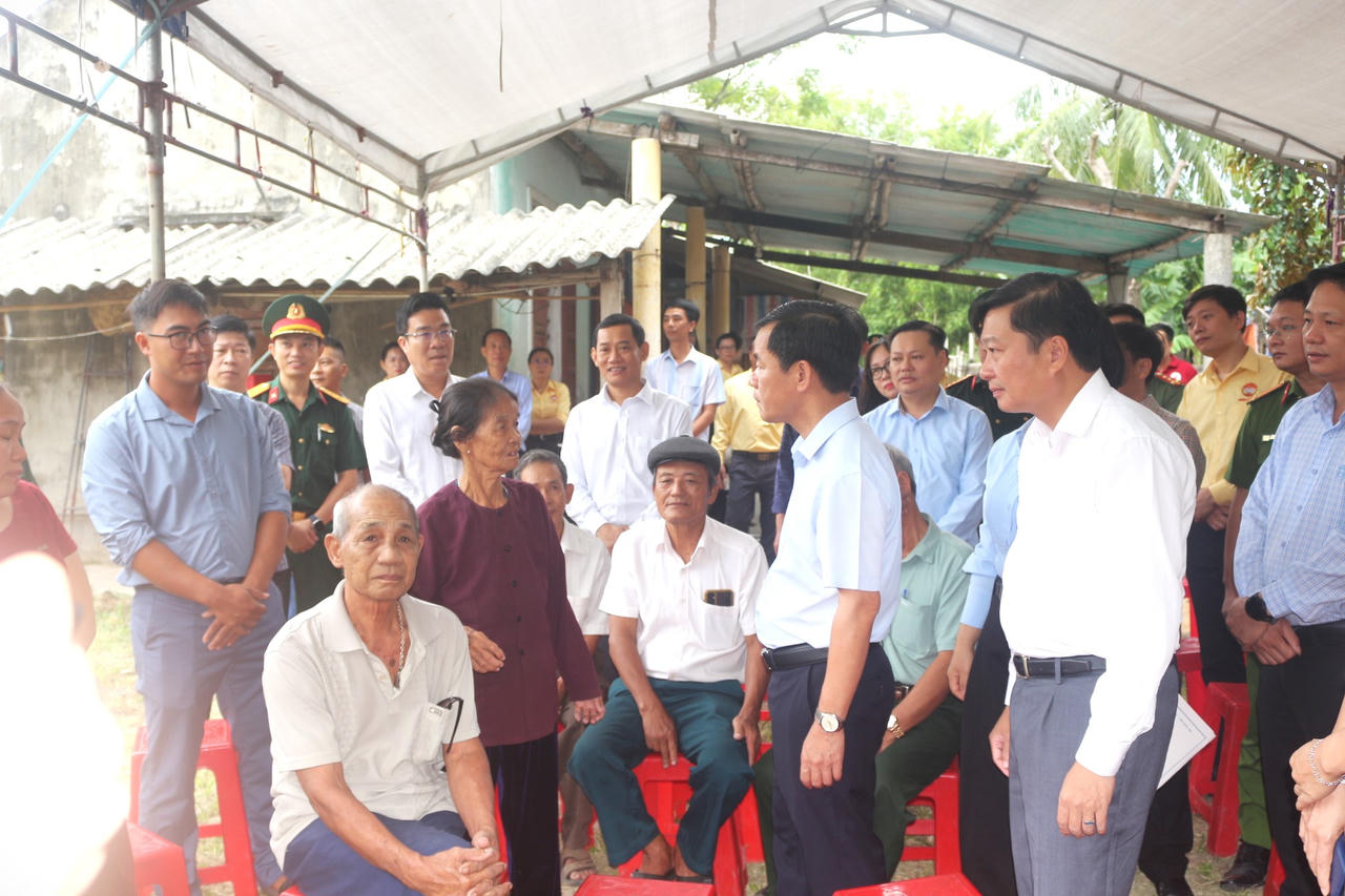 Quảng Trị đồng loạt khởi công nhà ở cho người có công và đối tượng chính sách