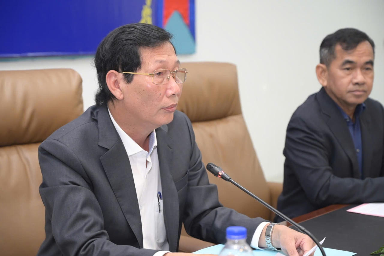 Ông Lê Văn Phước, Phó Chủ tịch UBND tỉnh, Trưởng Ban Chuyên trách tỉnh phát biểu tại buổi ký kết.