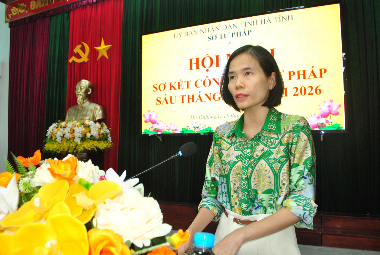 Ngành Tư pháp Hà Tĩnh đổi mới, nâng cao chất lượng phục vụ người dân