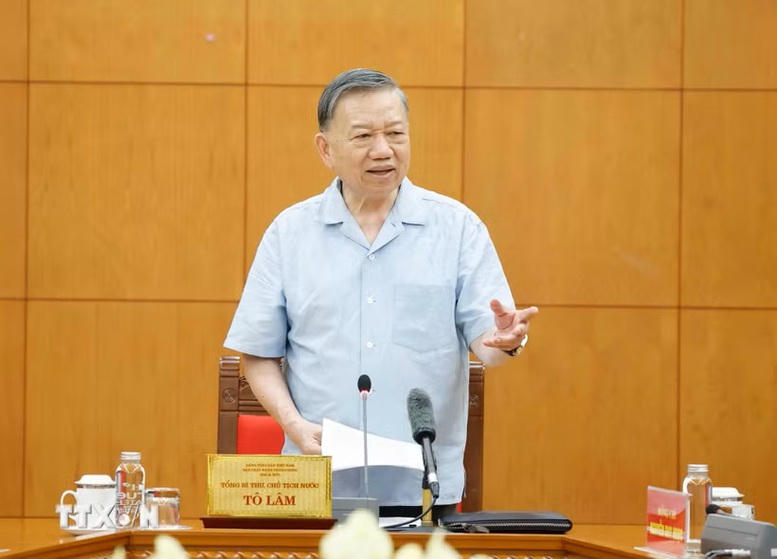 Tổng Bí thư, Chủ tịch nước Tô Lâm: Đặt công nghiệp hàng hải đúng vị trí trong chiến lược xây dựng Việt Nam trở thành quốc gia biển mạnh- Ảnh 2.