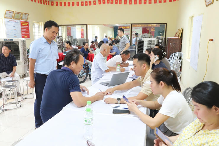 Hà Nội: Xã Thượng Phúc chi trả tiền bồi thường, hỗ trợ GPMB cho các hộ dân