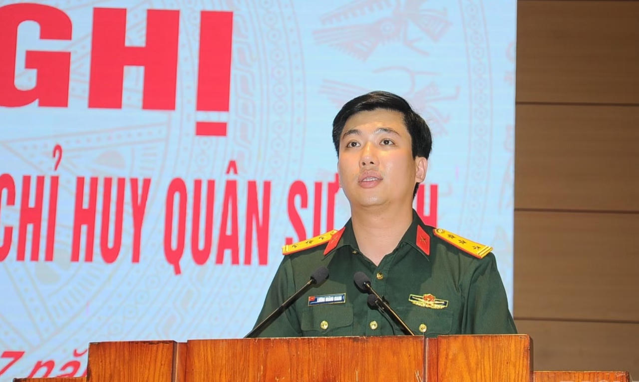 Thượng tá Lương Hoàng Giang được bổ nhiệm giữ chức Chính ủy Bộ Chỉ huy Quân sự tỉnh Lào Cai