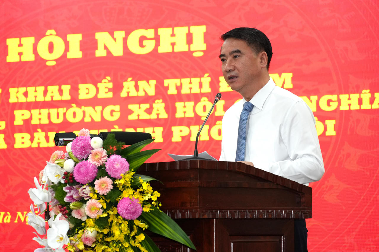 Triển khai Đề án thí điểm mô hình 'xã, phường xã hội chủ nghĩa' trên địa bàn TP Hà Nội: Tạo hiệu quả rõ nét trong tất cả các lĩnh vực phát triển