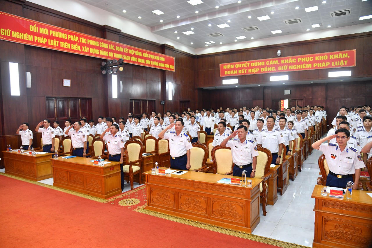 Quang cảnh Lễ phát động Phong trào thi đua.