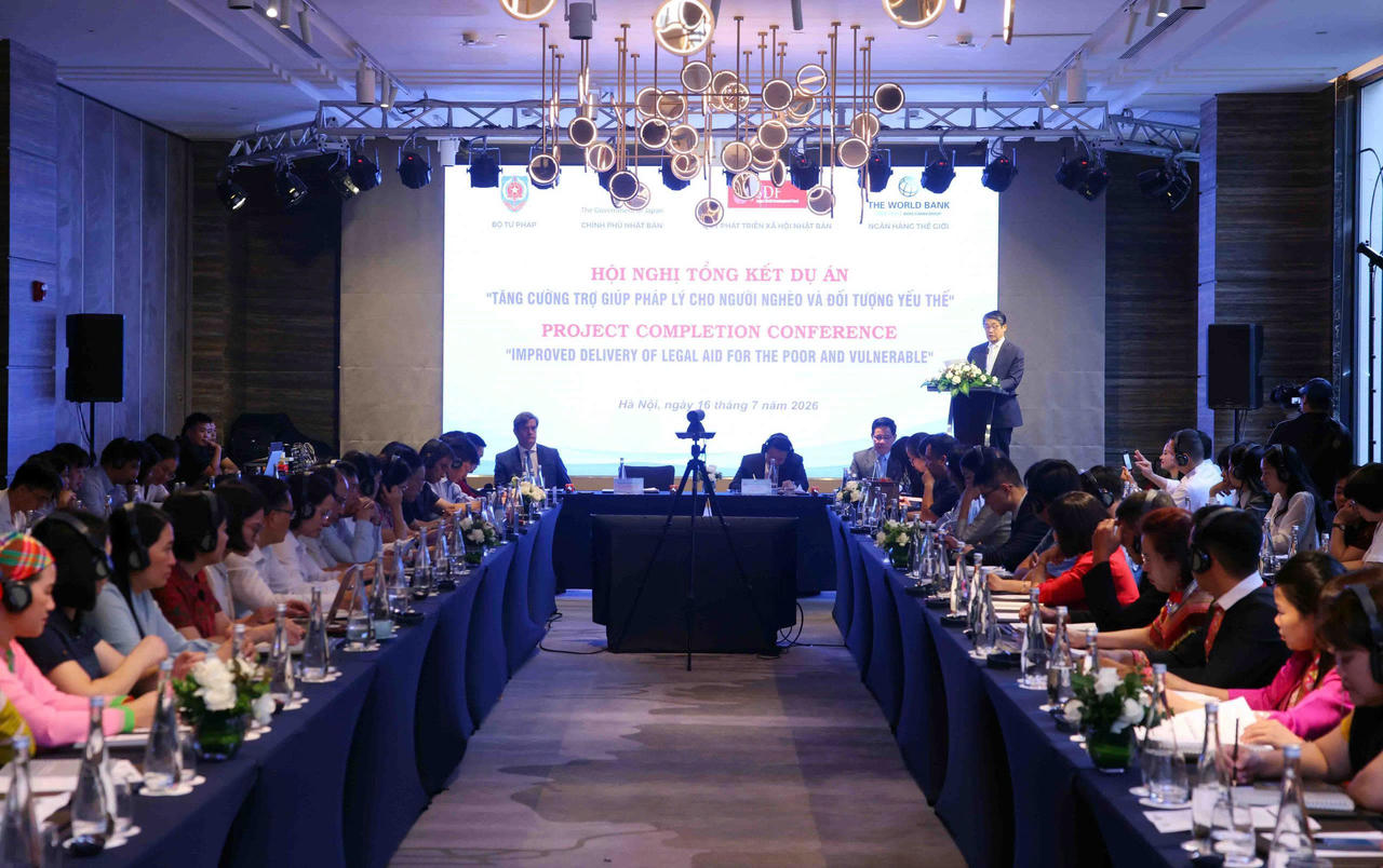 Quang cảnh hội nghị.