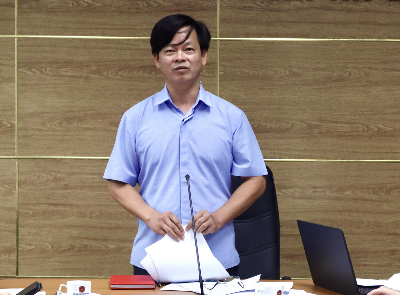 Phó Cục trưởng Cục KTVB&TCTHPL Nguyễn Duy Thắng phát biểu kết luận.