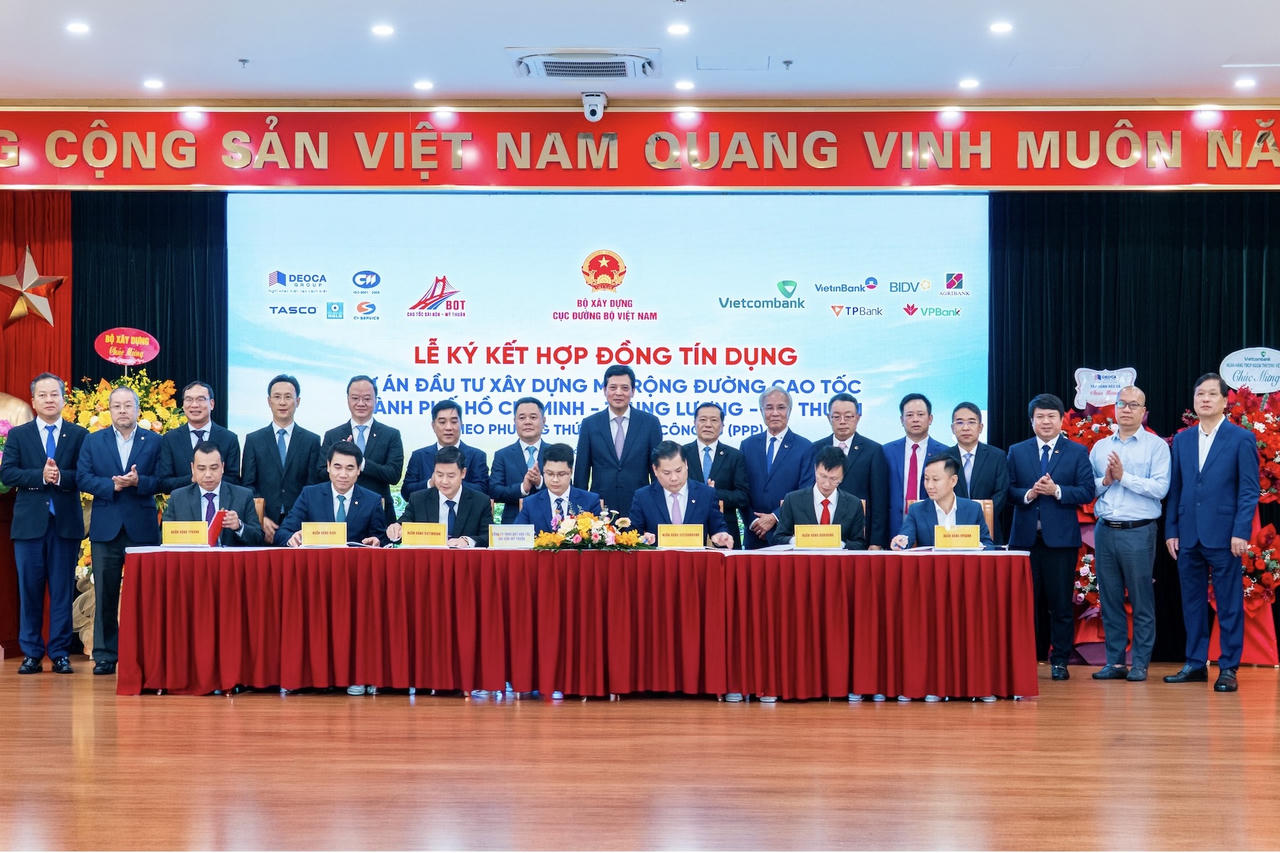 'Siêu dự án' mở rộng cao tốc TPHCM - Trung Lương - Mỹ Thuận: Bảo chứng từ hợp đồng tín dụng hơn 27.000 tỷ đồng