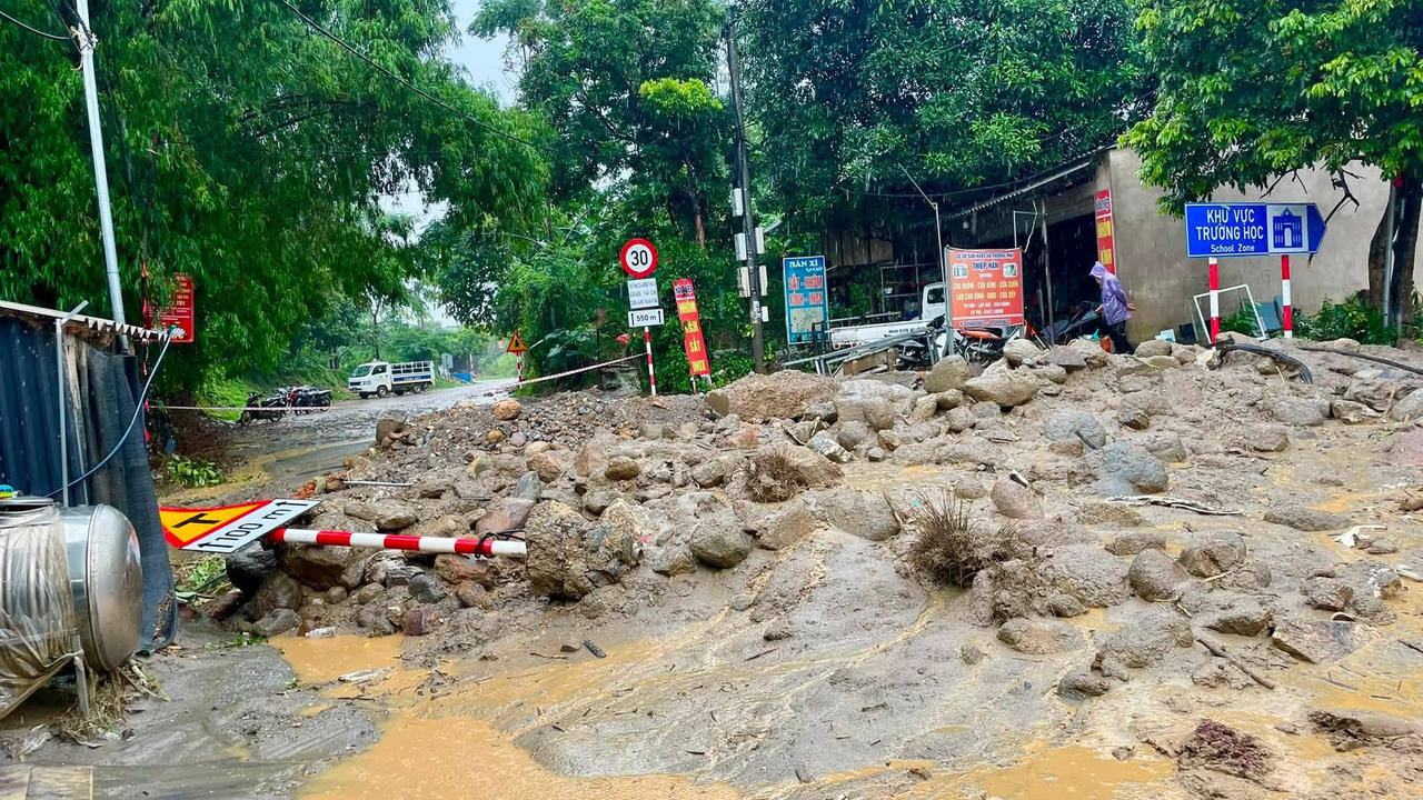 Lào Cai: Khẩn trương khắc phục hậu quả mưa lớn tại xã Minh Lương