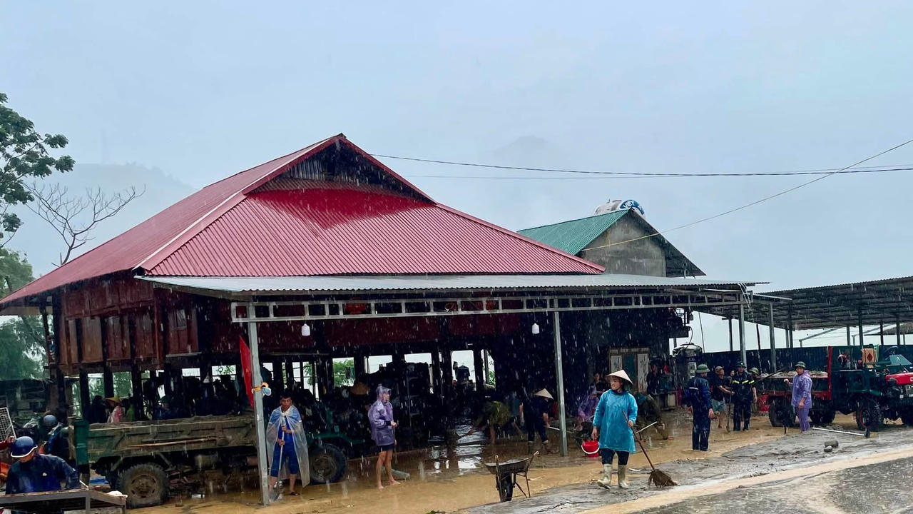 Lào Cai: Khẩn trương khắc phục hậu quả mưa lớn tại xã Minh Lương
