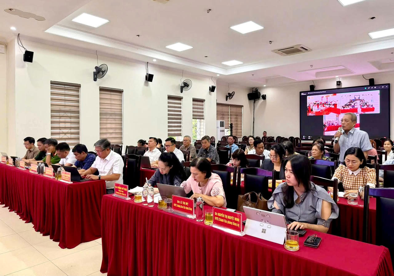 Hà Nội: Phường Hồng Hà tổ chức Hội nghị tiếp xúc cử tri sau kỳ họp thứ II HĐND phường khoá II, nhiệm kỳ 2026 – 2031
